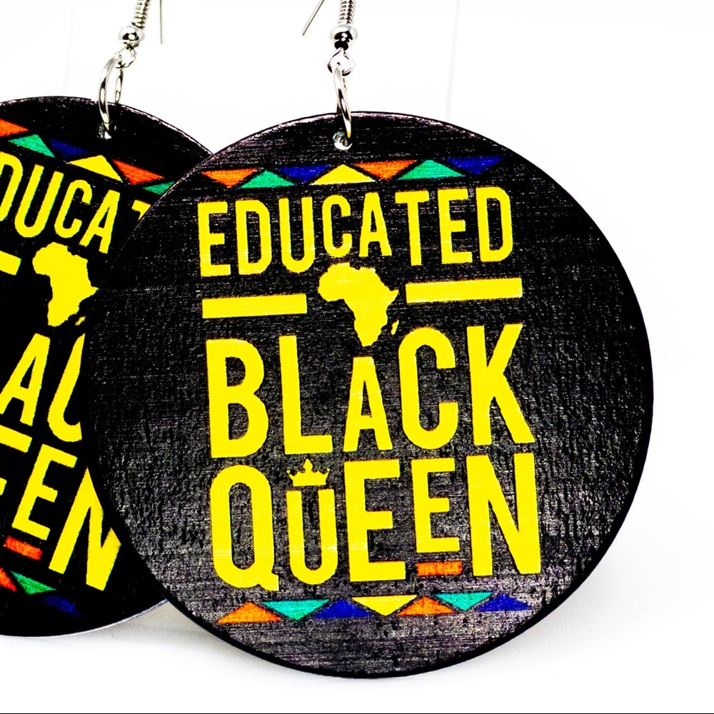 Educated Black Queen Hoops